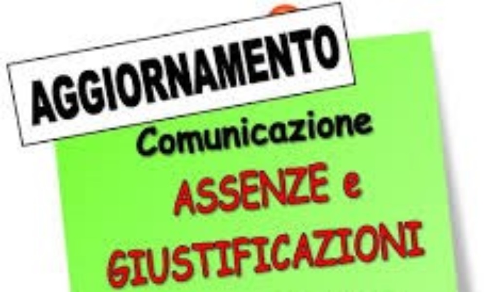 AVVISO N. 63  Comunicazione assenze ingiustificate